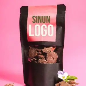 Luomumansikka, suklaakuorrute